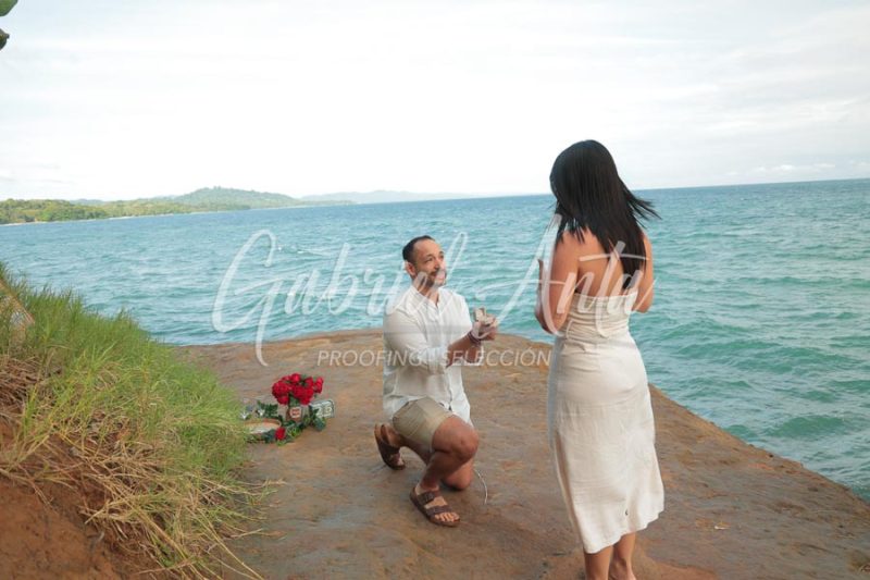 Propuesta de Matrimonio en Puerto Viejo - Playa Punta Uva - Costa Rica
