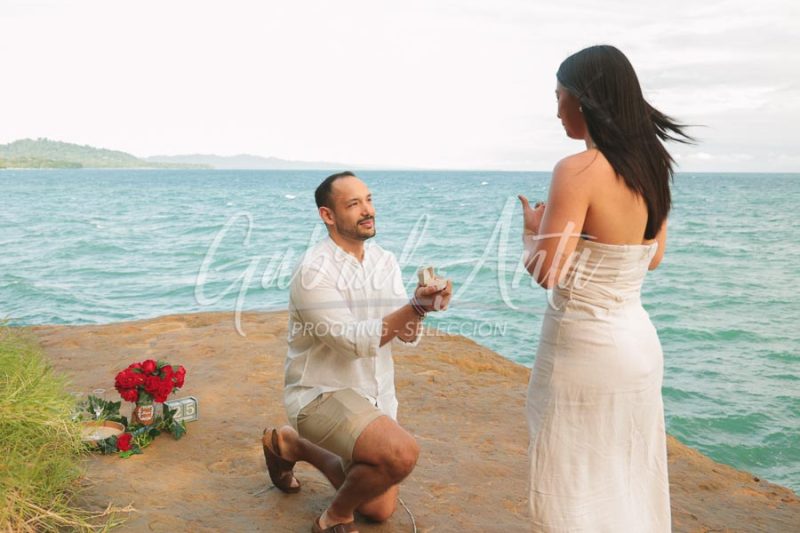 Propuesta de Matrimonio en Puerto Viejo - Playa Punta Uva - Costa Rica