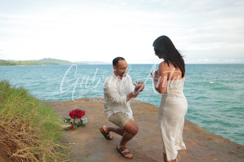 Propuesta de Matrimonio en Puerto Viejo - Playa Punta Uva - Costa Rica