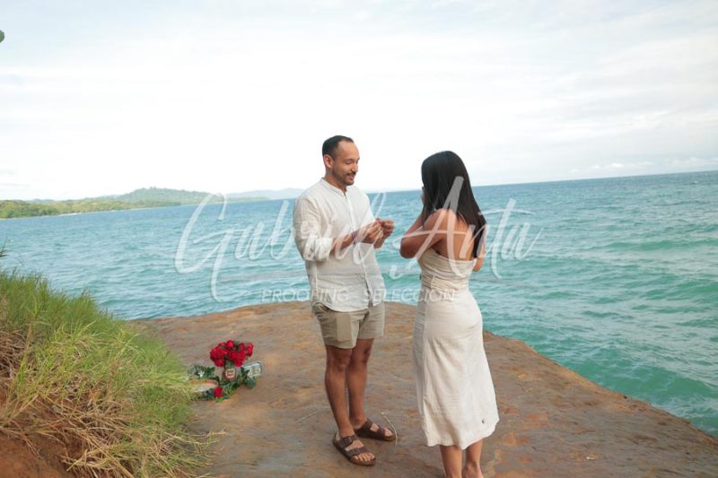 Propuesta de Matrimonio en Puerto Viejo - Playa Punta Uva - Costa Rica