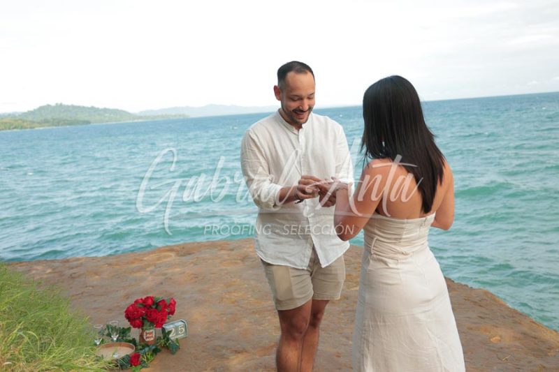 Propuesta de Matrimonio en Puerto Viejo - Playa Punta Uva - Costa Rica