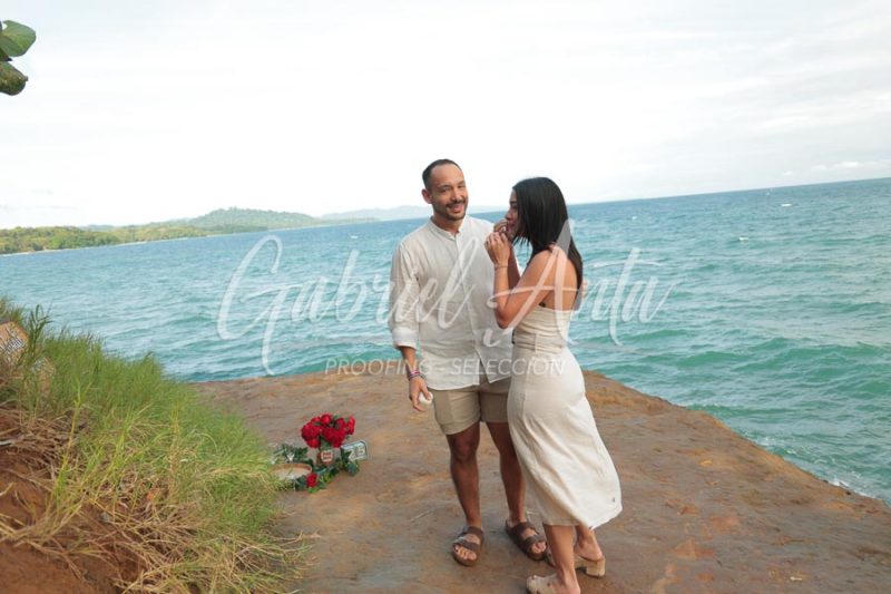 Propuesta de Matrimonio en Puerto Viejo - Playa Punta Uva - Costa Rica