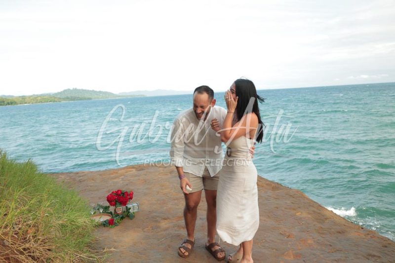 Propuesta de Matrimonio en Puerto Viejo - Playa Punta Uva - Costa Rica