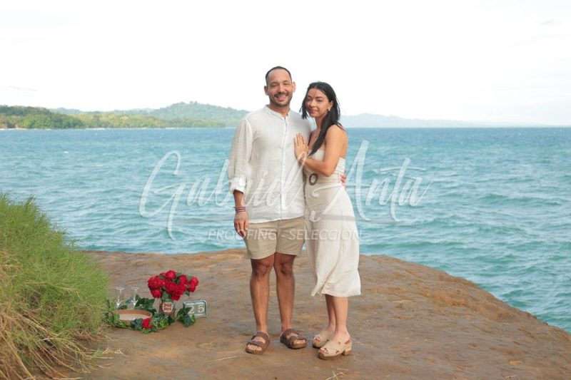 Propuesta de Matrimonio en Puerto Viejo - Playa Punta Uva - Costa Rica