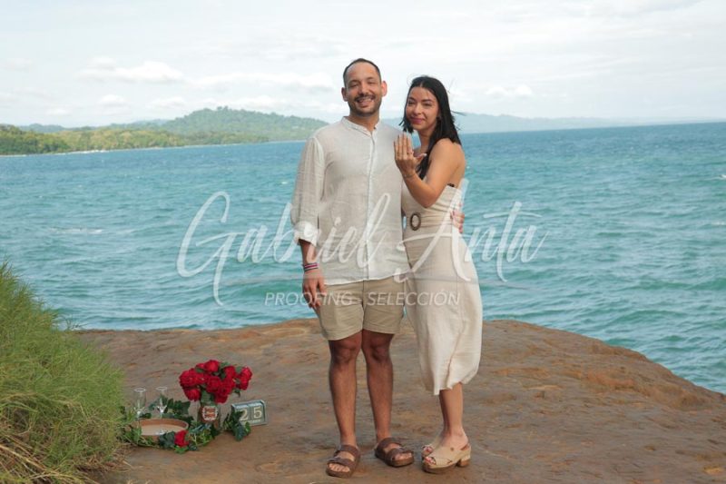 Propuesta de Matrimonio en Puerto Viejo - Playa Punta Uva - Costa Rica