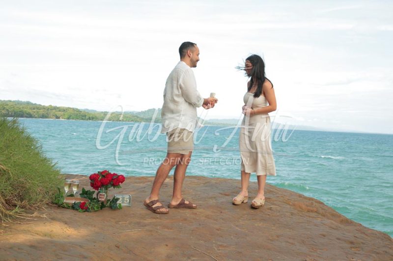 Propuesta de Matrimonio en Puerto Viejo - Playa Punta Uva - Costa Rica