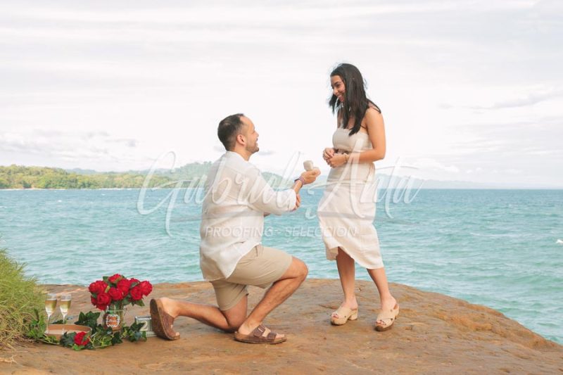 Propuesta de Matrimonio en Puerto Viejo - Playa Punta Uva - Costa Rica
