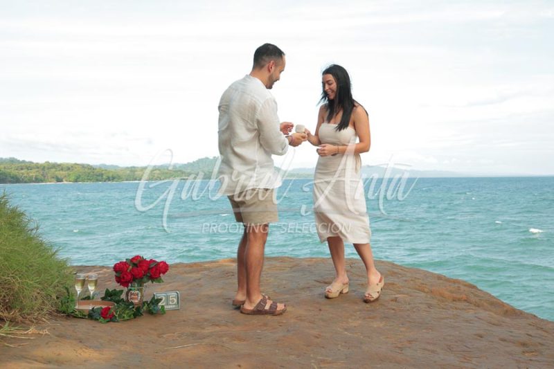 Propuesta de Matrimonio en Puerto Viejo - Playa Punta Uva - Costa Rica
