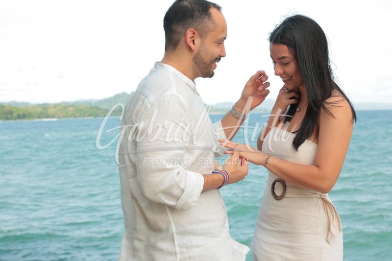 Propuesta de Matrimonio en Puerto Viejo - Playa Punta Uva - Costa Rica