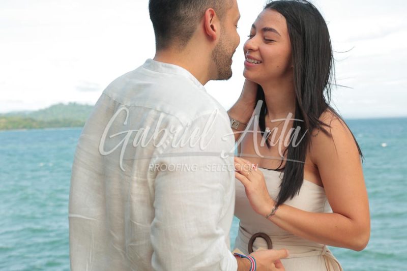 Propuesta de Matrimonio en Puerto Viejo - Playa Punta Uva - Costa Rica