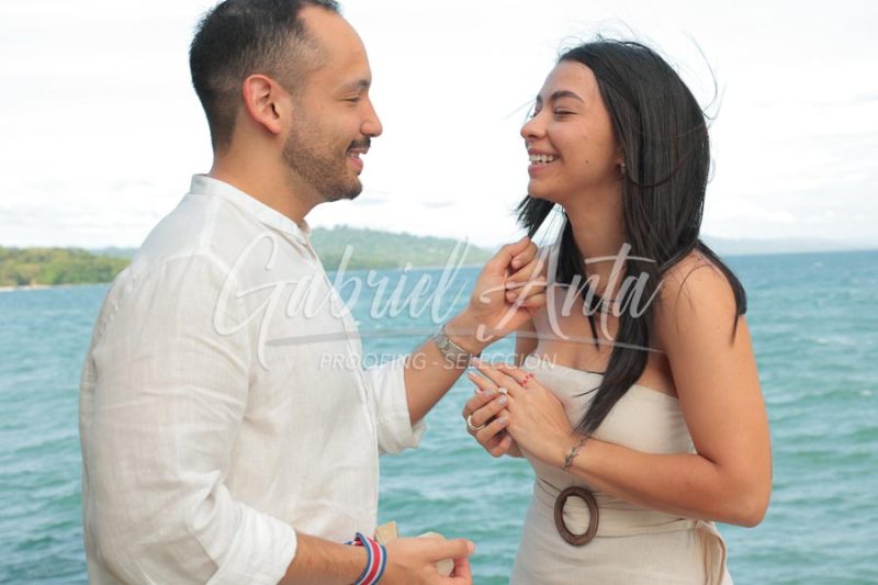 Propuesta de Matrimonio en Puerto Viejo - Playa Punta Uva - Costa Rica