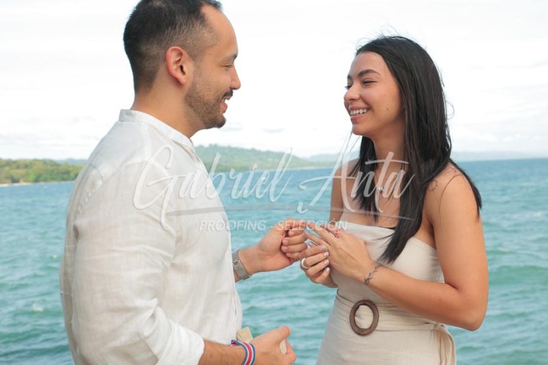 Propuesta de Matrimonio en Puerto Viejo - Playa Punta Uva - Costa Rica
