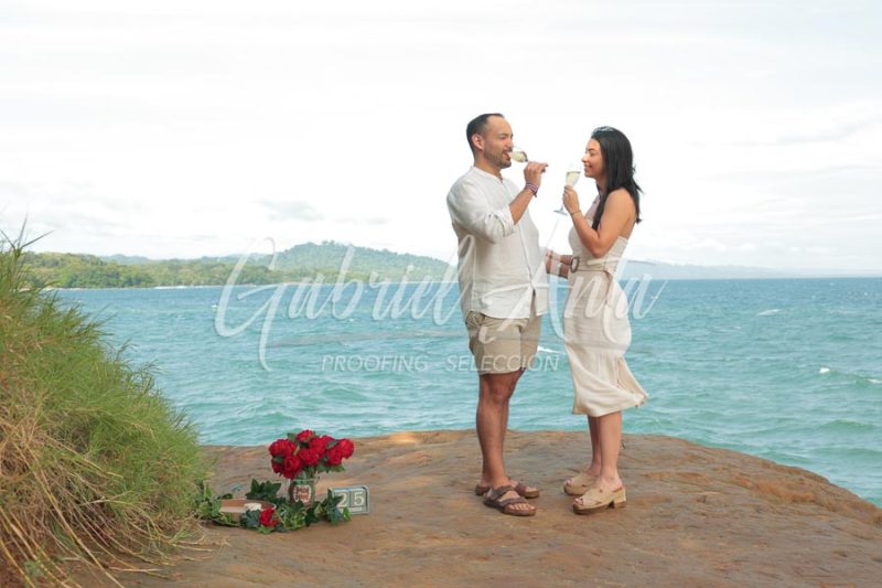 Propuesta de Matrimonio en Puerto Viejo - Playa Punta Uva - Costa Rica