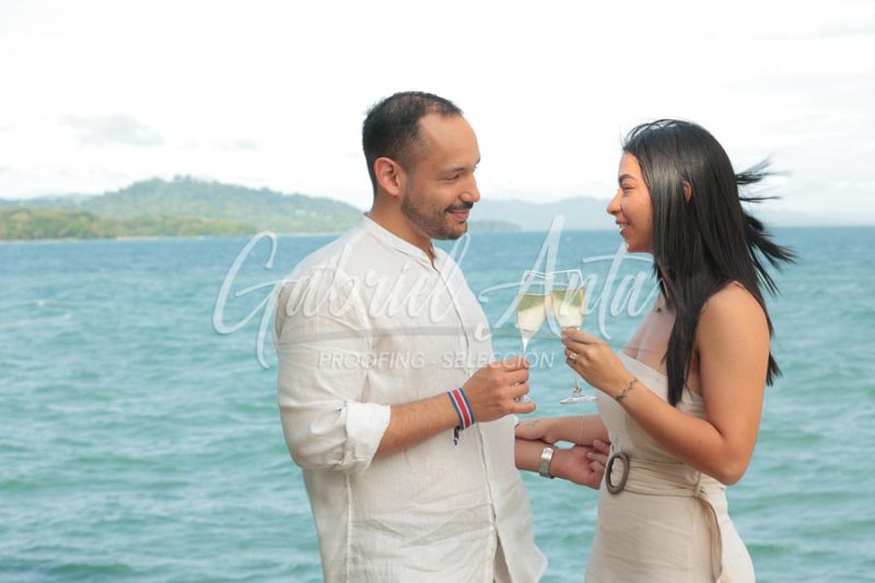Propuesta de Matrimonio en Puerto Viejo - Playa Punta Uva - Costa Rica