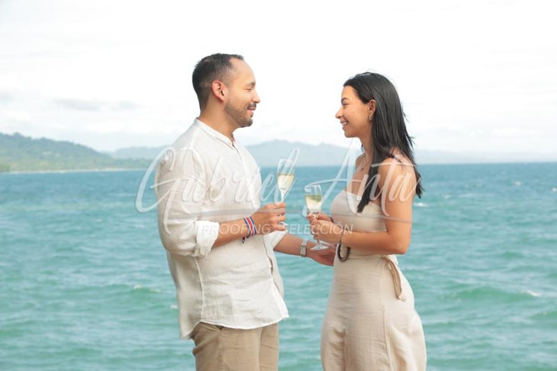 Propuesta de Matrimonio en Puerto Viejo - Playa Punta Uva - Costa Rica