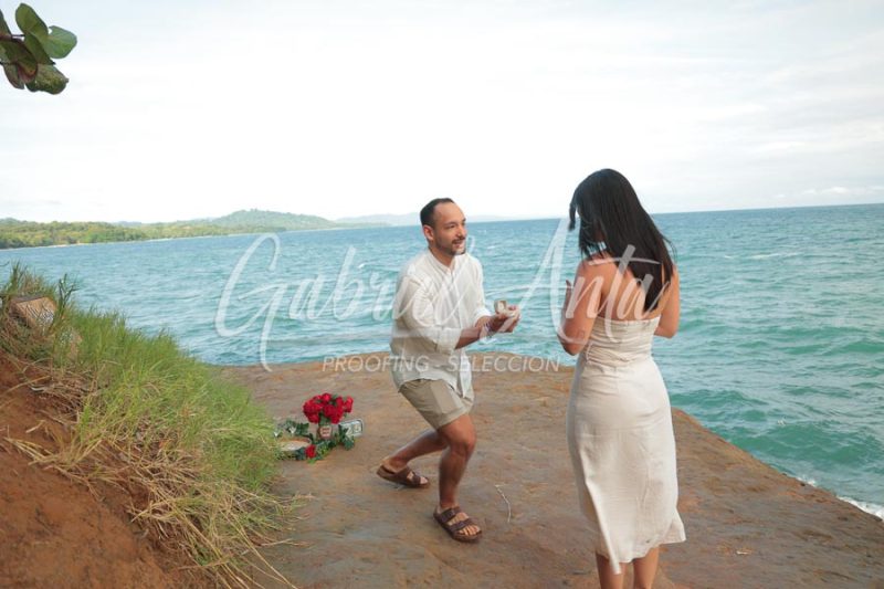 Propuesta de Matrimonio en Puerto Viejo - Playa Punta Uva - Costa Rica