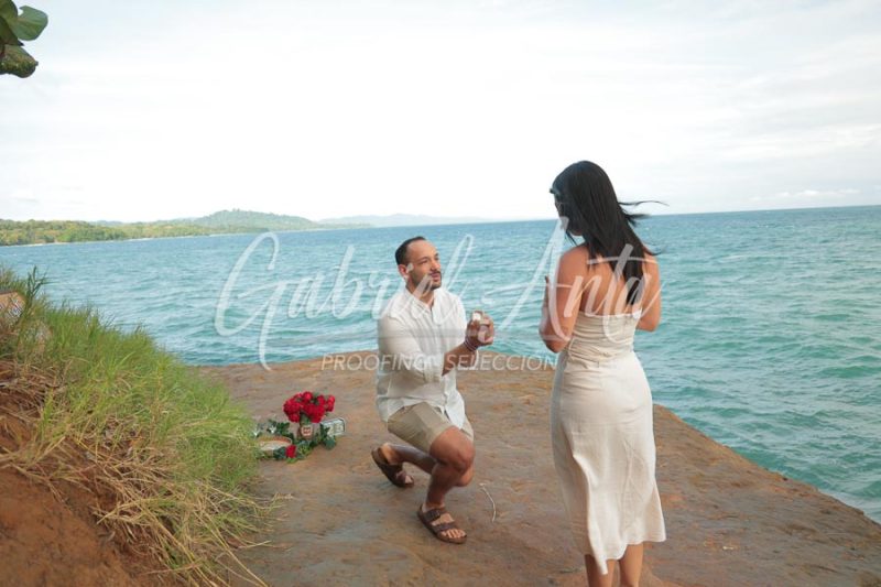 Propuesta de Matrimonio en Puerto Viejo - Playa Punta Uva - Costa Rica