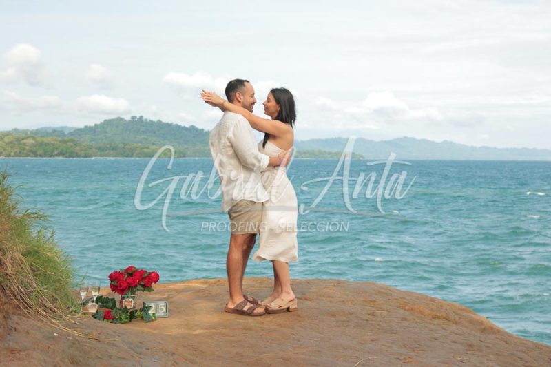 Propuesta de Matrimonio en Puerto Viejo - Playa Punta Uva - Costa Rica