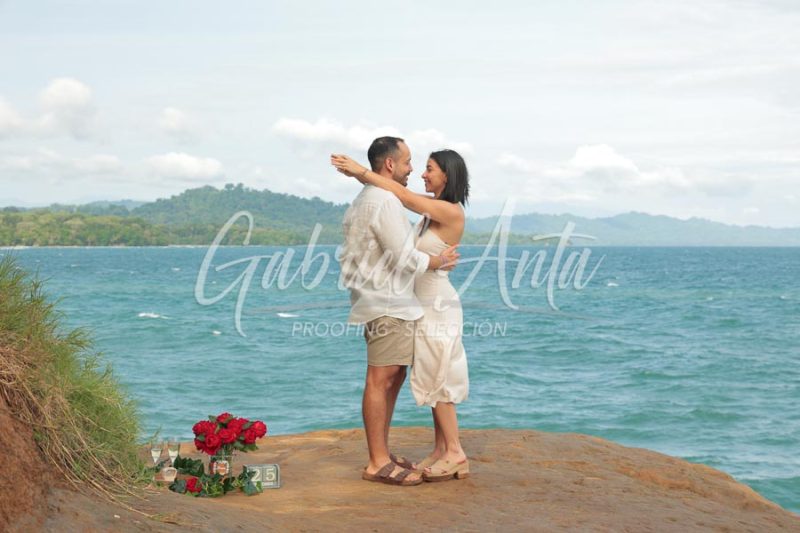 Propuesta de Matrimonio en Puerto Viejo - Playa Punta Uva - Costa Rica