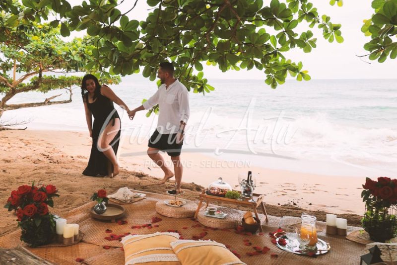 Propuesta de Matrimonio en Puerto Viejo - Playa Punta Uva - Costa Rica