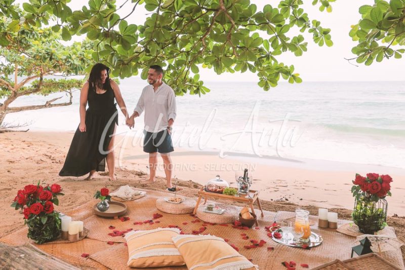 Propuesta de Matrimonio en Puerto Viejo - Playa Punta Uva - Costa Rica