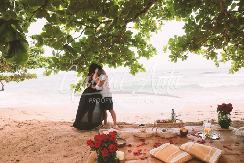 Propuesta de Matrimonio en Puerto Viejo - Playa Punta Uva - Costa Rica