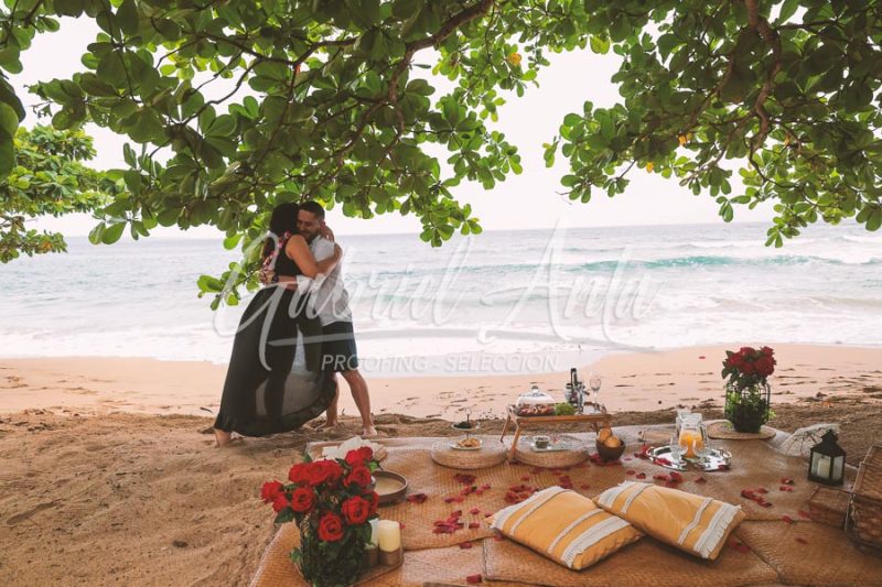 Propuesta de Matrimonio en Puerto Viejo - Playa Punta Uva - Costa Rica