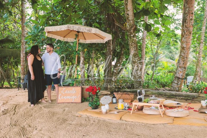 Propuesta de Matrimonio en Puerto Viejo - Playa Punta Uva - Costa Rica