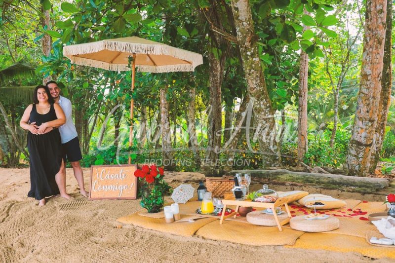 Propuesta de Matrimonio en Puerto Viejo - Playa Punta Uva - Costa Rica
