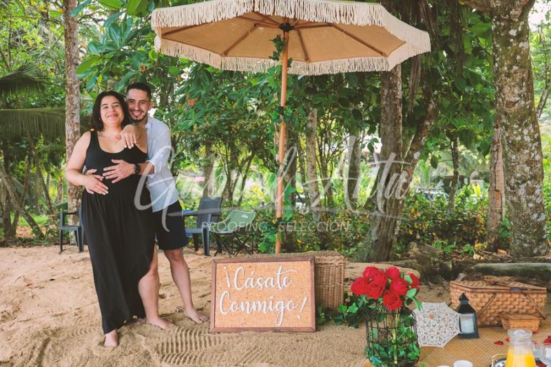 Propuesta de Matrimonio en Puerto Viejo - Playa Punta Uva - Costa Rica