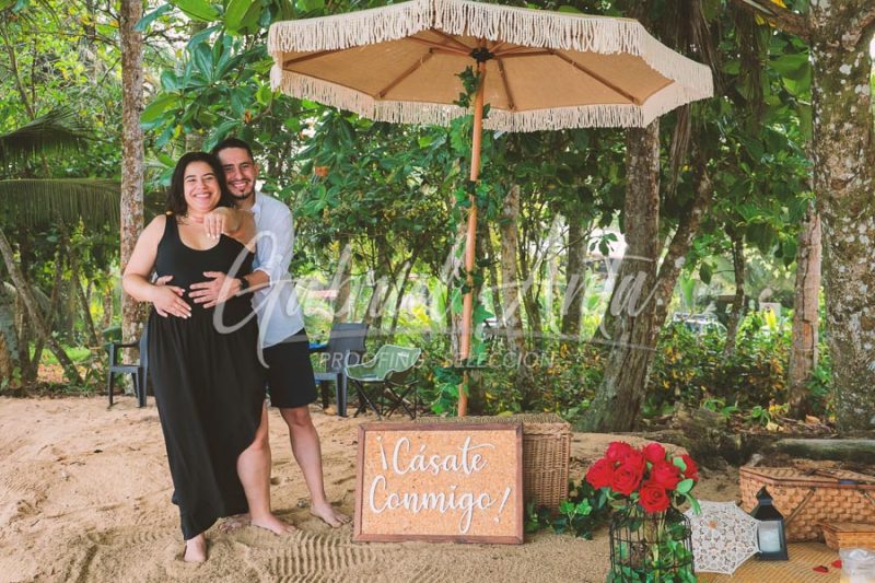 Propuesta de Matrimonio en Puerto Viejo - Playa Punta Uva - Costa Rica