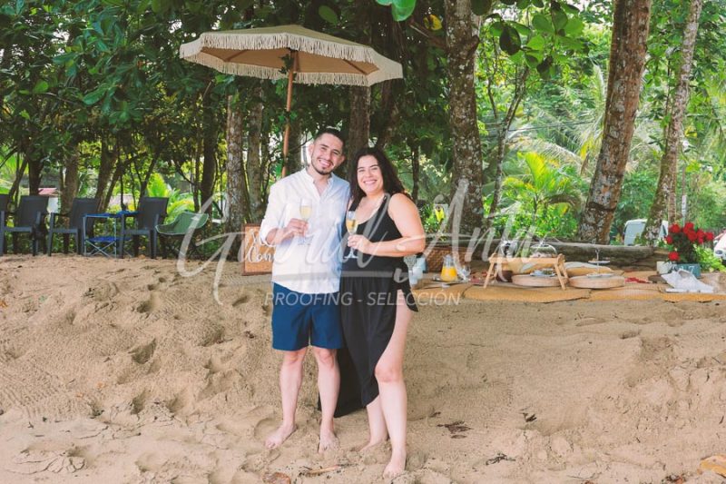 Propuesta de Matrimonio en Puerto Viejo - Playa Punta Uva - Costa Rica