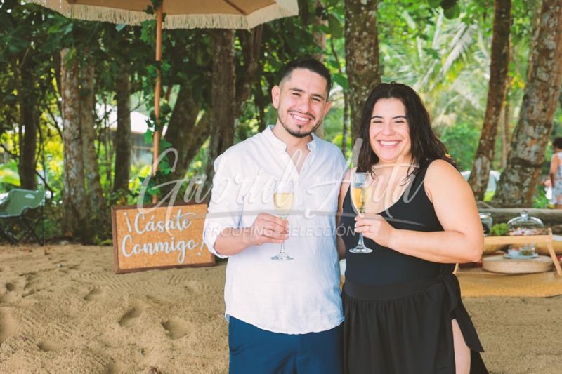 Propuesta de Matrimonio en Puerto Viejo - Playa Punta Uva - Costa Rica