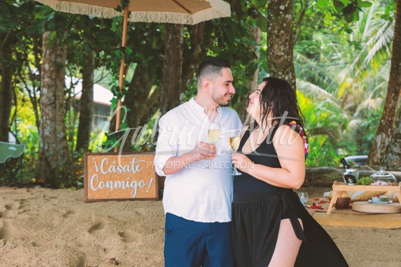 Propuesta de Matrimonio en Puerto Viejo - Playa Punta Uva - Costa Rica