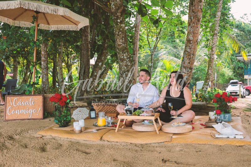 Propuesta de Matrimonio en Puerto Viejo - Playa Punta Uva - Costa Rica