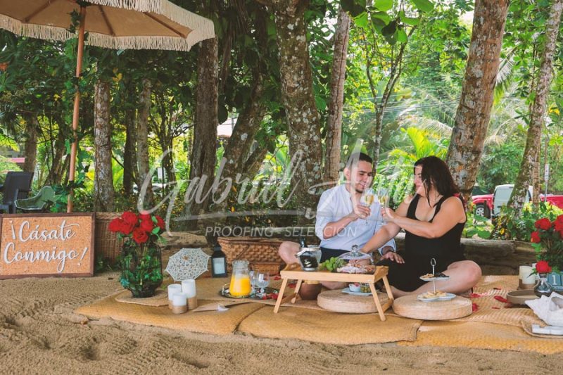 Propuesta de Matrimonio en Puerto Viejo - Playa Punta Uva - Costa Rica