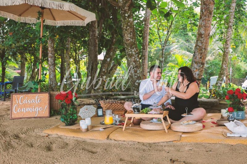 Propuesta de Matrimonio en Puerto Viejo - Playa Punta Uva - Costa Rica