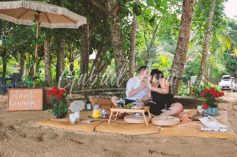 Propuesta de Matrimonio en Puerto Viejo - Playa Punta Uva - Costa Rica