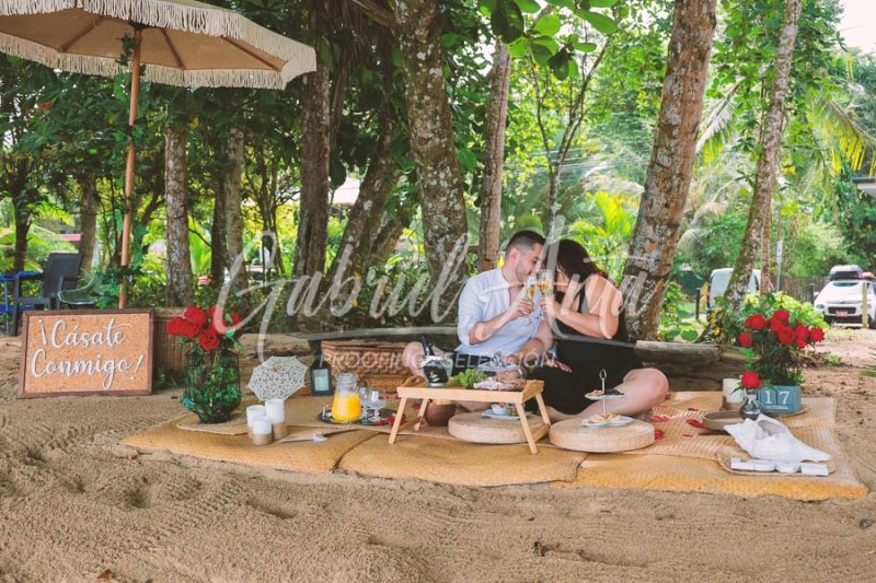 Propuesta de Matrimonio en Puerto Viejo - Playa Punta Uva - Costa Rica