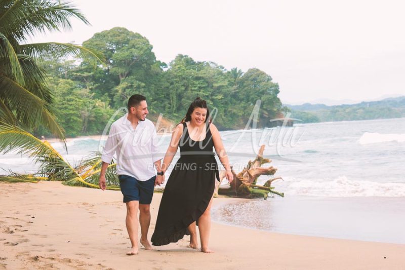 Propuesta de Matrimonio en Puerto Viejo - Playa Punta Uva - Costa Rica