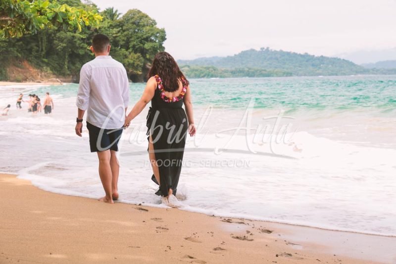 Propuesta de Matrimonio en Puerto Viejo - Playa Punta Uva - Costa Rica