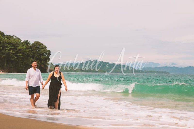 Propuesta de Matrimonio en Puerto Viejo - Playa Punta Uva - Costa Rica