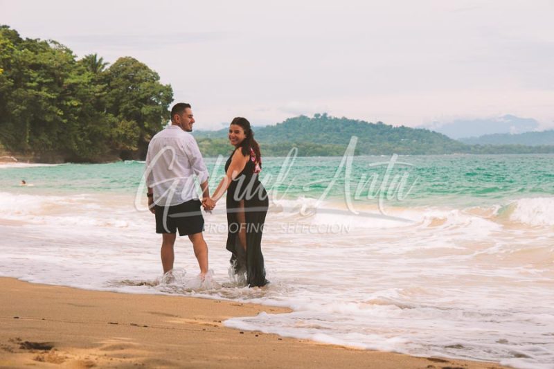 Propuesta de Matrimonio en Puerto Viejo - Playa Punta Uva - Costa Rica